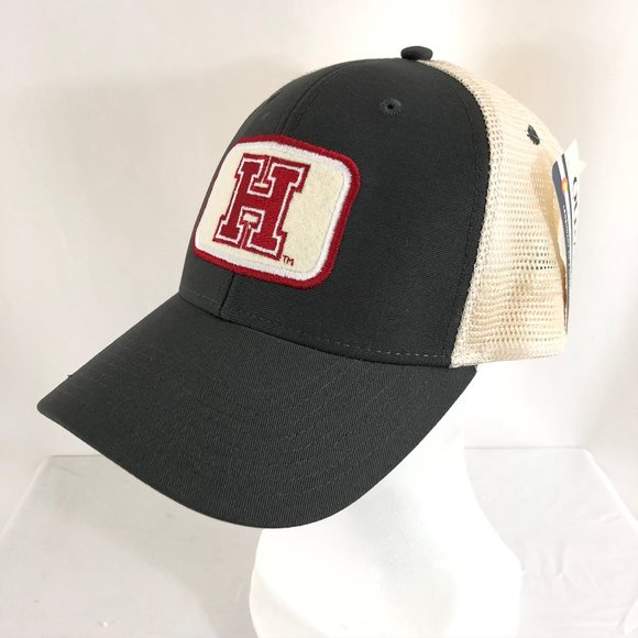 harvard trucker hat